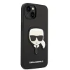 iPhone 14 Plus Karl Lagerfeld PU Saffiano Karl Head tok fekete (KLHCP14MSAPKHK) thumbnail
