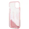 iPhone 14 Plus Karl Lagerfeld Liquid Glitter Big KL Logo tok rózsaszín (KLHCP14MLBKLCP) thumbnail