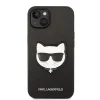 iPhone 14 Plus Karl Lagerfeld PU Saffiano Choupette Head tok fekete (KLHCP14MSAPCHK) thumbnail