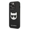 iPhone 14 Pro Max Karl Lagerfeld PU Saffiano Choupette Head tok fekete (KLHCP14XSAPCHK) thumbnail