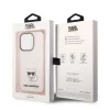 iPhone 14 Pro Karl Lagerfeld Choupette Logo tok rózsaszín (KLHCP14LCTTRI) - 5
