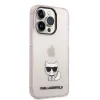 iPhone 14 Pro Karl Lagerfeld Choupette Logo tok rózsaszín (KLHCP14LCTTRI) - 2