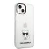 iPhone 14 Plus Karl Lagerfeld Choupette Logo tok átlátszó (KLHCP14MCTTR) - 3