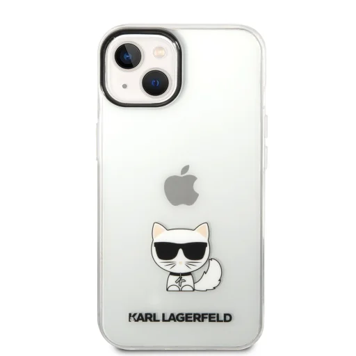 iPhone 14 Plus Karl Lagerfeld Choupette Logo tok átlátszó (KLHCP14MCTTR) - 6