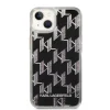 iPhone 14 Plus Karl Lagerfeld Monogram Liquid Glitter tok fekete (KLHCP14MLMNMK) - 3