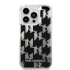 iPhone 14 Pro Karl Lagerfeld Monogram Liquid Glitter tok fekete (KLHCP14LLMNMK) thumbnail