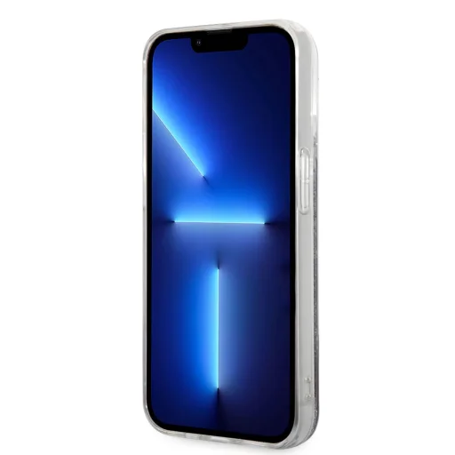 iPhone 14 Pro Karl Lagerfeld Monogram Liquid Glitter tok fekete (KLHCP14LLMNMK) - 6