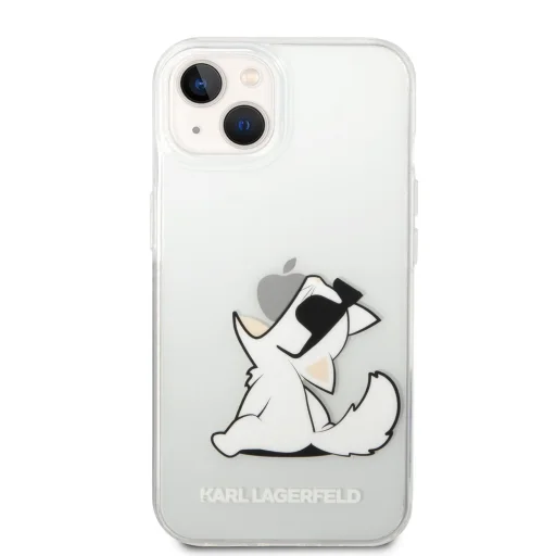 iPhone 14 Plus Karl Lagerfeld PC/TPU Choupette Eat tok átlátszó (KLHCP14MCFNRC) - 3