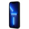iPhone 14 Plus Karl Lagerfeld Liquid Silicone Karl és Choupette MagSafe kompatibilis tok fekete (KLHMP14MSSKCK) thumbnail