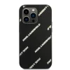 iPhone 14 Pro Karl Lagerfeld PU Grained Leather Logomania tok fekete (KLHCP14LPGMLKFK) thumbnail