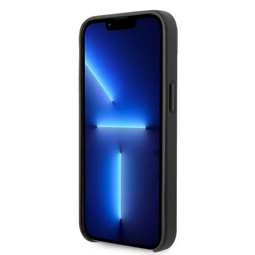 iPhone 14 Plus Karl Lagerfeld PU Leather Perforated Logo tok fekete (KLHCP14MFWHK) - 1