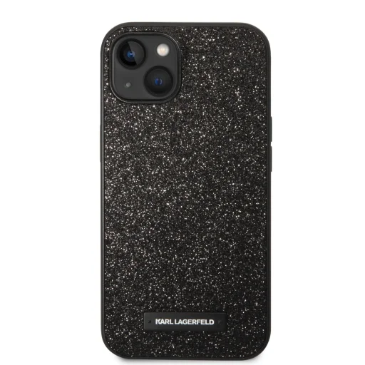 iPhone 14 Plus Karl Lagerfeld Glitter Plague tok fekete (KLHCP14MG2ELK) - 6