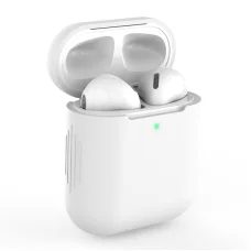AirPods 1/2 szilikon tok fehér