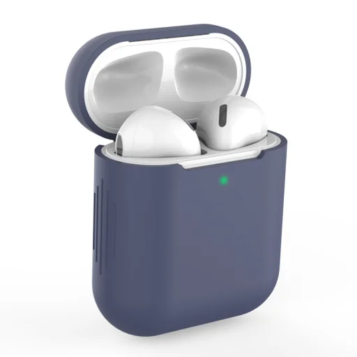 AirPods 1/2 szilikon tok éjkék - 1