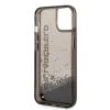 iPhone 14 Plus Karl Lagerfeld Translucent Liquid Glitter tok fekete (KLHCP14MLCKVK)