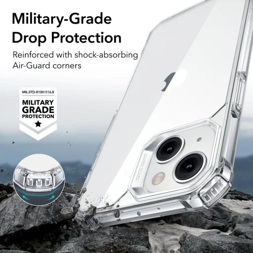  iPhone 13/14 Átlátszó ESR Air Armor tok - 5