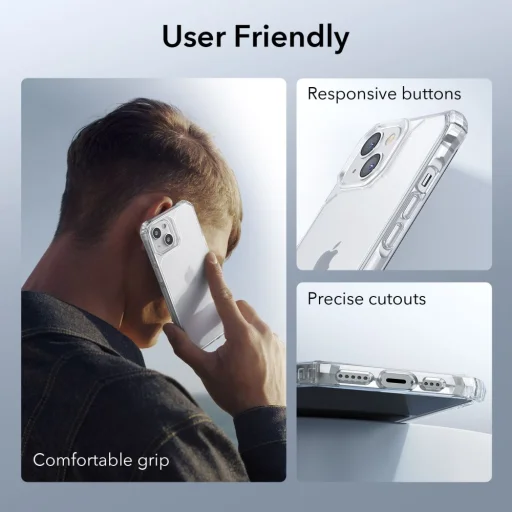  iPhone 13/14 Átlátszó ESR Air Armor tok - 6