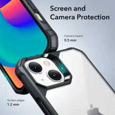  iPhone 14 Plus átlátszó/fekete ESR Air Armor tok