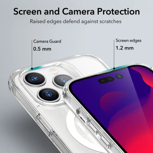  iPhone 14 Pro Max átlátszó ESR CH HaloLock MagSafe tok - 2
