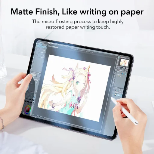 iPad Air 4/5/Pro 11 ESR Paper Feel Magnetic matt kijelzővédő fólia - 7