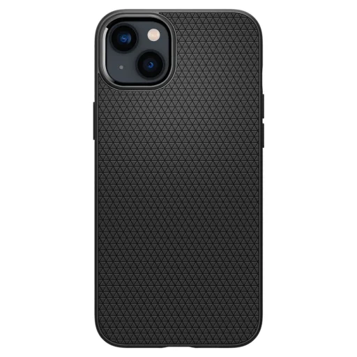 iPhone 14 Plus Spigen Liquid Air flexibilis TPU gél tok matt fekete - 14
