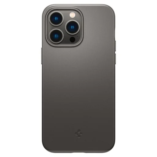 iPhone 14 Pro Max Spigen Thin Fit ultravékony tok Gunmetal (ACS04767) - 7
