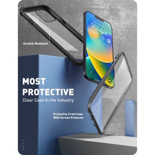 iPhone 14 Plus Supcase Iblsn Ares tok fekete - 4