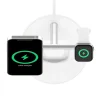 Belkin Boost Charge Pro 3 az 1-ben mágneses, vezeték nélküli töltőállomás 15W MagSafe-kompatibilis (WIZ009vfWH) fehér thumbnail