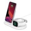 Belkin Boost Charge 3 az 1-ben vezeték nélküli töltőállomás (WIZ001vfWH) fehér thumbnail