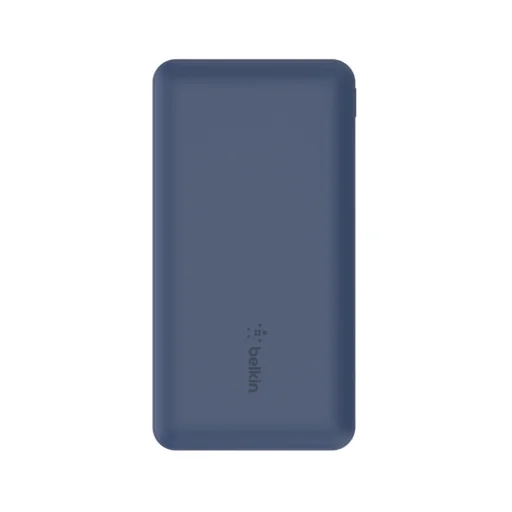 Belkin Boost Charge (10000 mAh) Powerbank USB-C 15W + 2x USB-A + 15cm USB-A - USB-C kábel (BPB011btBL) kék - 7