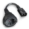 Gembird C14 - szünetmentes tápkábel adapter (PC-SFC14M-01) thumbnail