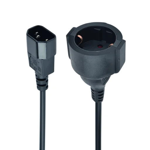 Gembird C14 - szünetmentes tápkábel adapter (PC-SFC14M-01) - 1
