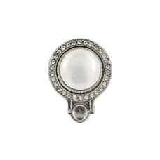 Ring Brilliant hátlapi gyűrű fehér/ezüst