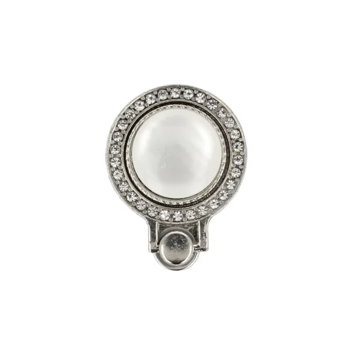 Ring Brilliant hátlapi gyűrű fehér/ezüst - 1