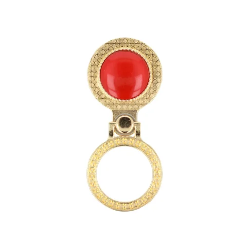 Ring Brilliant hátlapi gyűrű piros/arany - 2