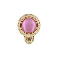 Ring Brilliant hátlapi gyűrű lila/arany