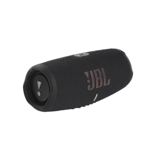 JBL CHARGE 5 bluetooth hangszóró, fekete (hordozható, vízálló hangszóró Powerbankkal) - 5