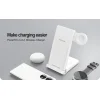 Garmin Watch Nillkin PowerTrio 3 az 1-ben vezeték nélküli töltő fehér thumbnail