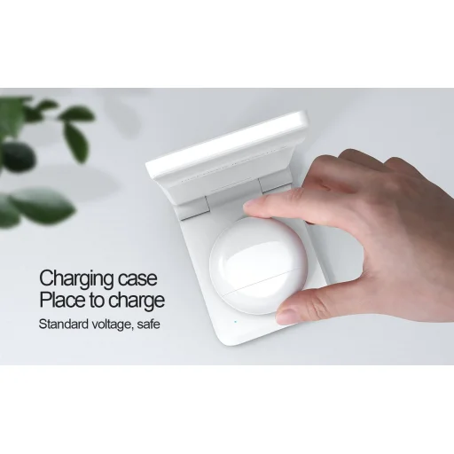 Garmin Watch Nillkin PowerTrio 3 az 1-ben vezeték nélküli töltő fehér - 8