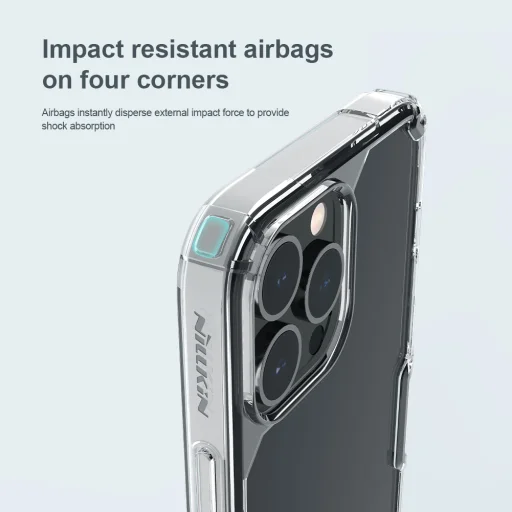 iPhone 14 Pro Nillkin Nature Pro tok átlátszó - 9