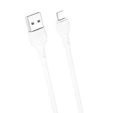 XO NB200 USB - Lightning kábel 2 m 2.1 A fehér