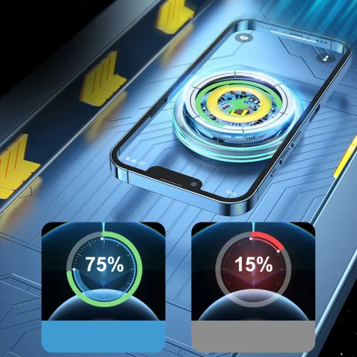 Joyroom autós tartó Qi vezeték nélküli indukciós töltéssel 15 W (MagSafe kompatibilis) szellőzőrácshoz ezüst (JR-ZS291) - 12