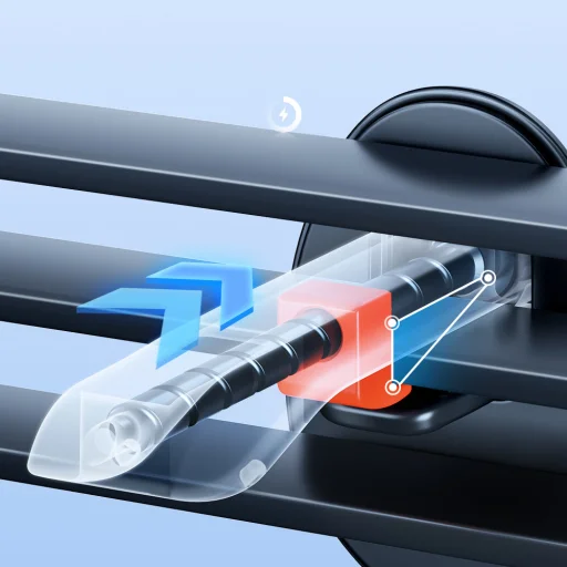 Joyroom autós tartó Qi vezeték nélküli indukciós töltéssel 15 W (MagSafe kompatibilis) szellőzőrácshoz (JR-ZS295) - 10