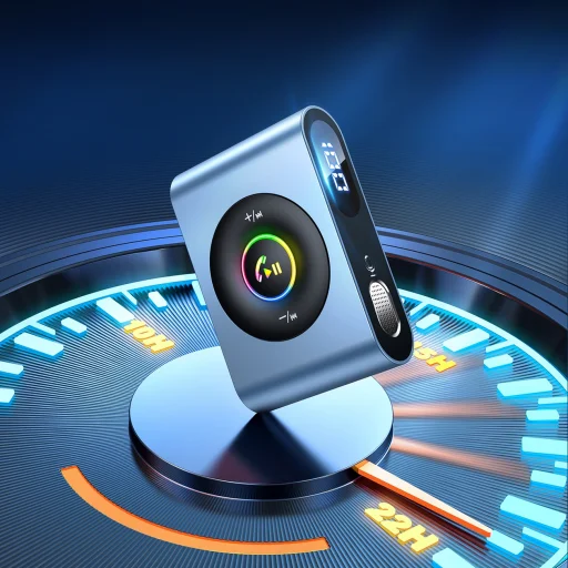 Joyroom autós Bluetooth 5.3 adó és kihangosító készlet AUX adapter 3.5mm mini jack (JR-CB1) - 6