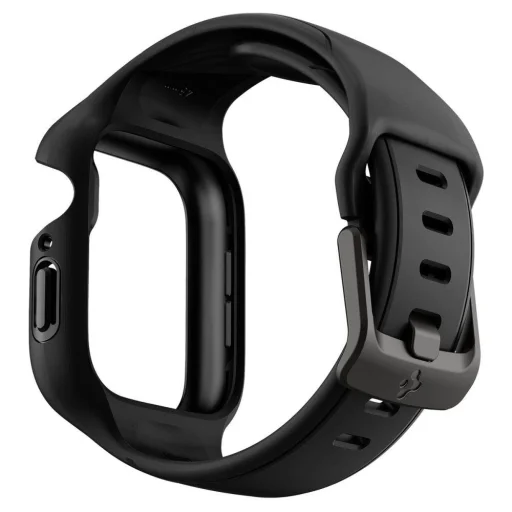 Apple Watch 7 (45 mm) Spigen Liquid Air Pro óraszíj fekete (ACS04182) - 12