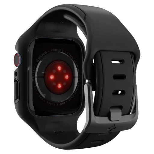 Apple Watch 7 (45 mm) Spigen Liquid Air Pro óraszíj fekete (ACS04182) - 14