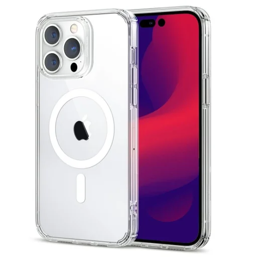 iPhone 14 Pro ESR Krystec Halolock MagSafe kompatibilis tok átlátszó - 1