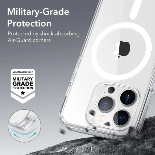 iPhone 14 Pro Átlátszó ESR CH HaloLock MagSafe tok - 3