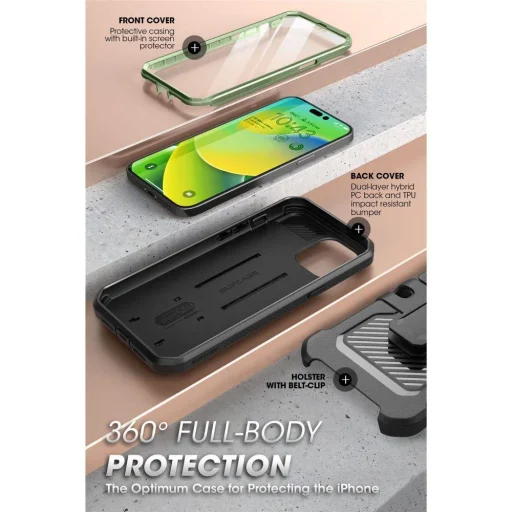 iPhone 14 Pro Max Supcase Unicorn Beetle Pro tok Guldan - 2