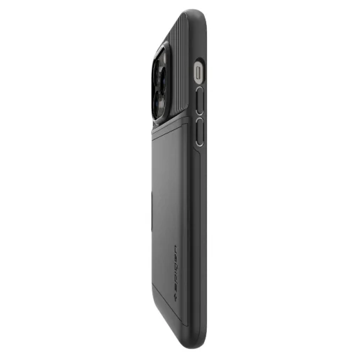 iPhone 14 Pro Max Spigen Slim Armor CS tok fekete (ACS04835) - 4